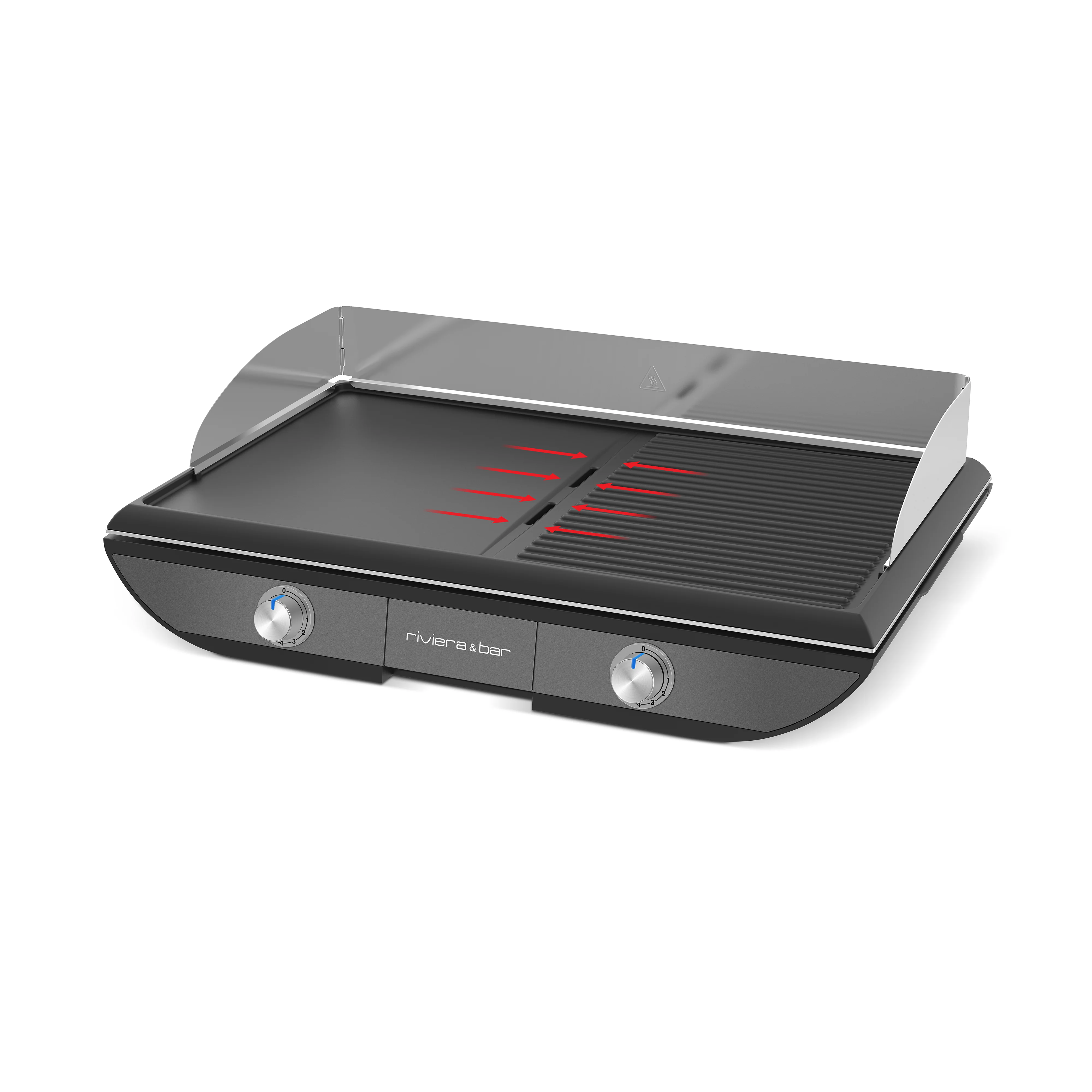 Plancha 2 zones de cuisson - Image 3