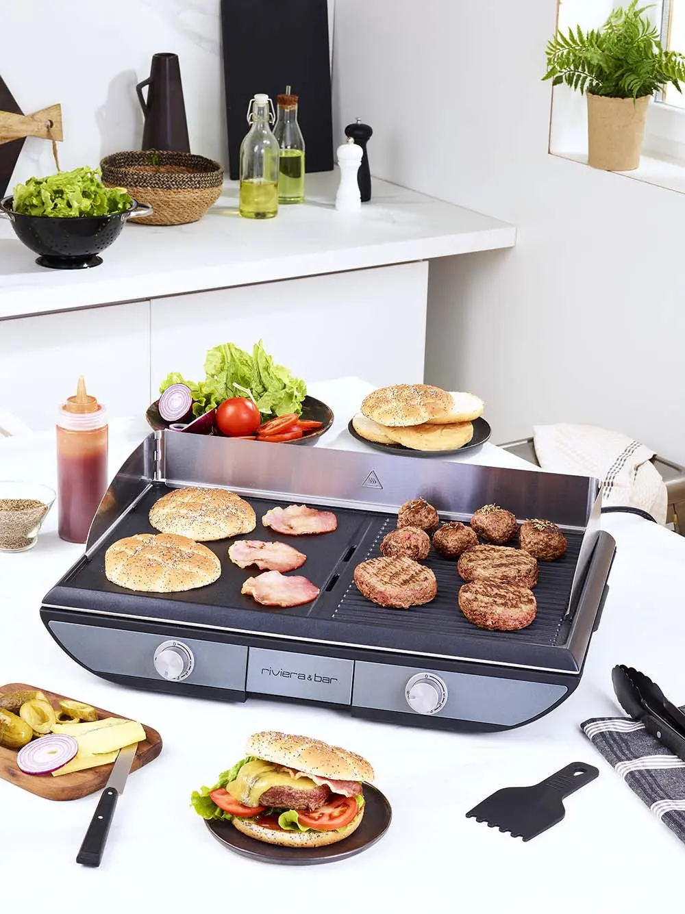 Plancha 2 zones de cuisson - Image 7